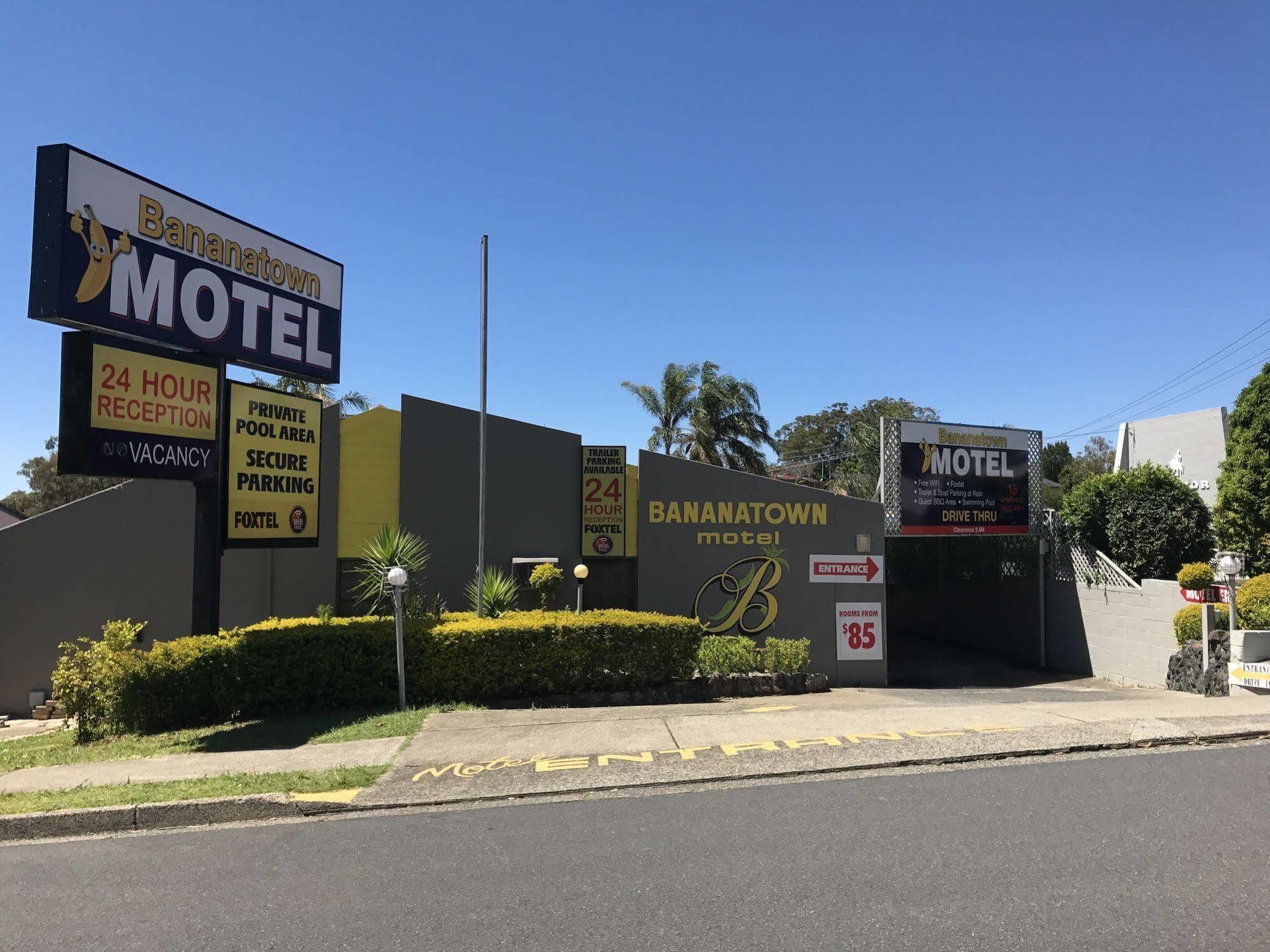 Bananatown Motel Coffs Harbour Exteriör bild